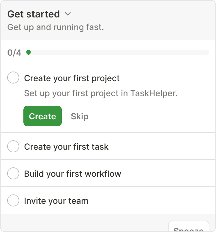 checklists